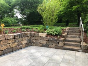 Referenzbild von Garten mit Terasse